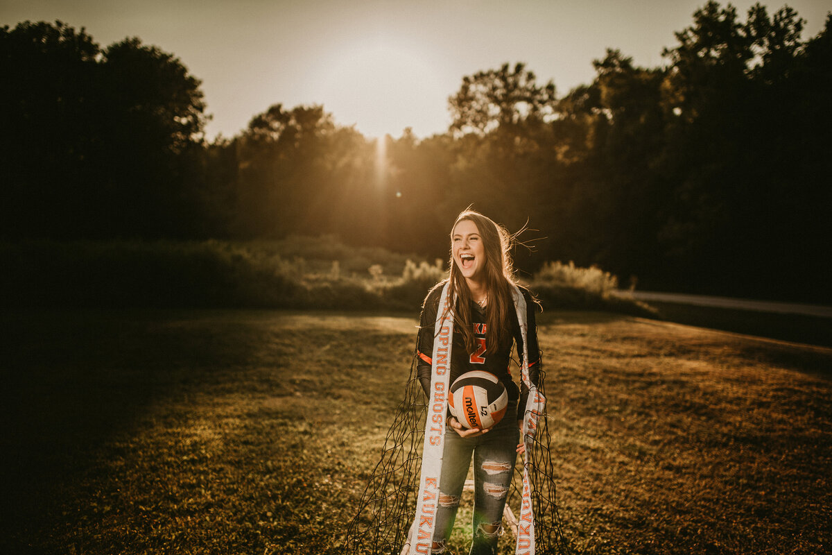 Green Bay High School senior session