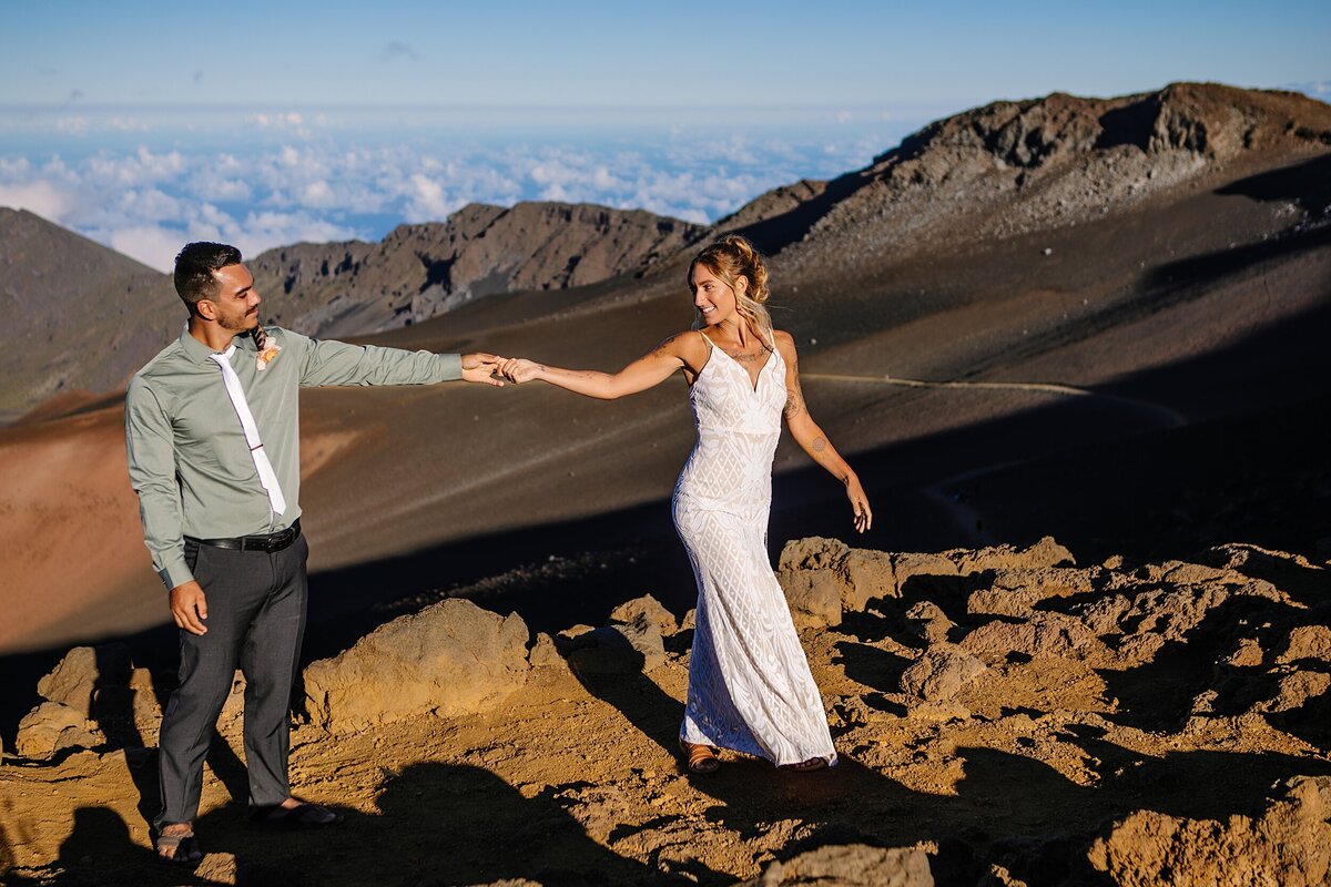 Haleakela elopement photography