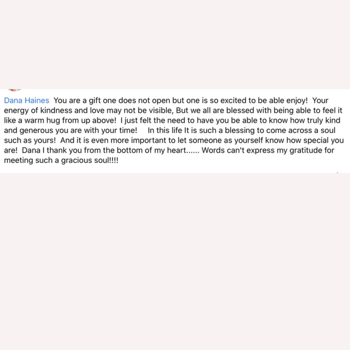 medium  testimonials with medium dana haines for psychic reading mediumship reading