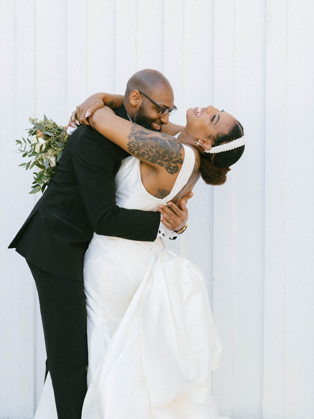 Filmy Outdoor Barn Elopement - Stacey Vandas Photography 31