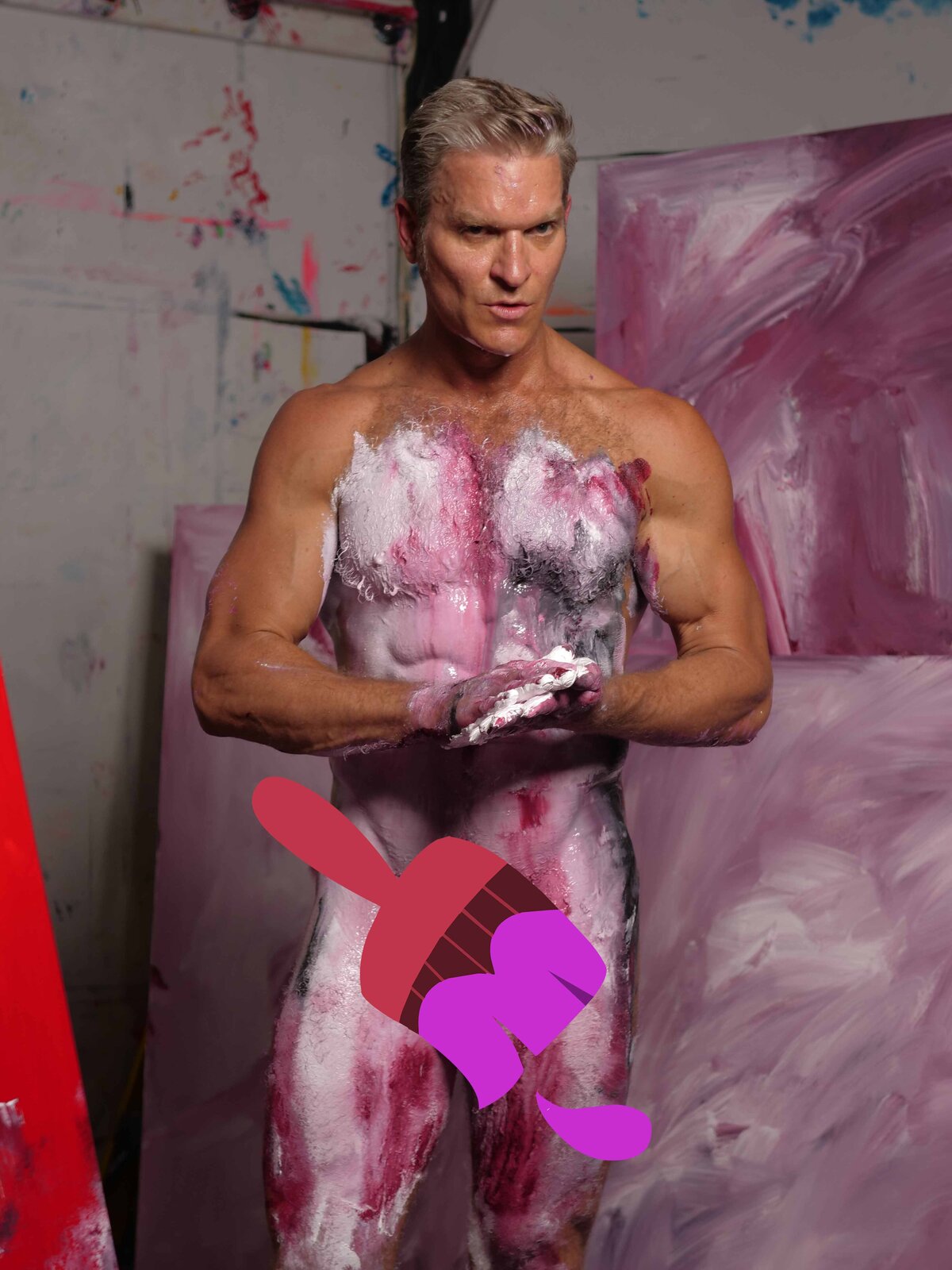 Brent Ray Fraser Abstract Body Art in The Silo Studio 2024 - 00 2