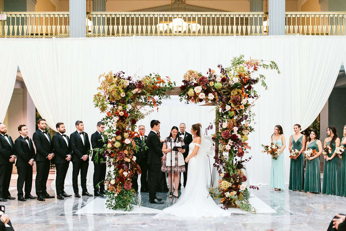 Harold Washington Library Fall Wedding_11