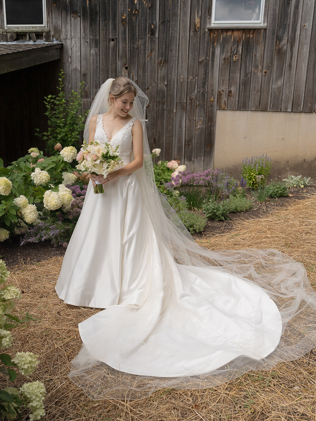 Annalise & Jonathan Tented Private Residence Connecticut Wedding-54