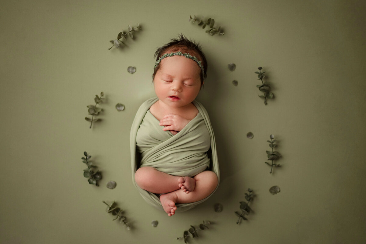 baby-girl-on-bow-newborn-session-maple-grove