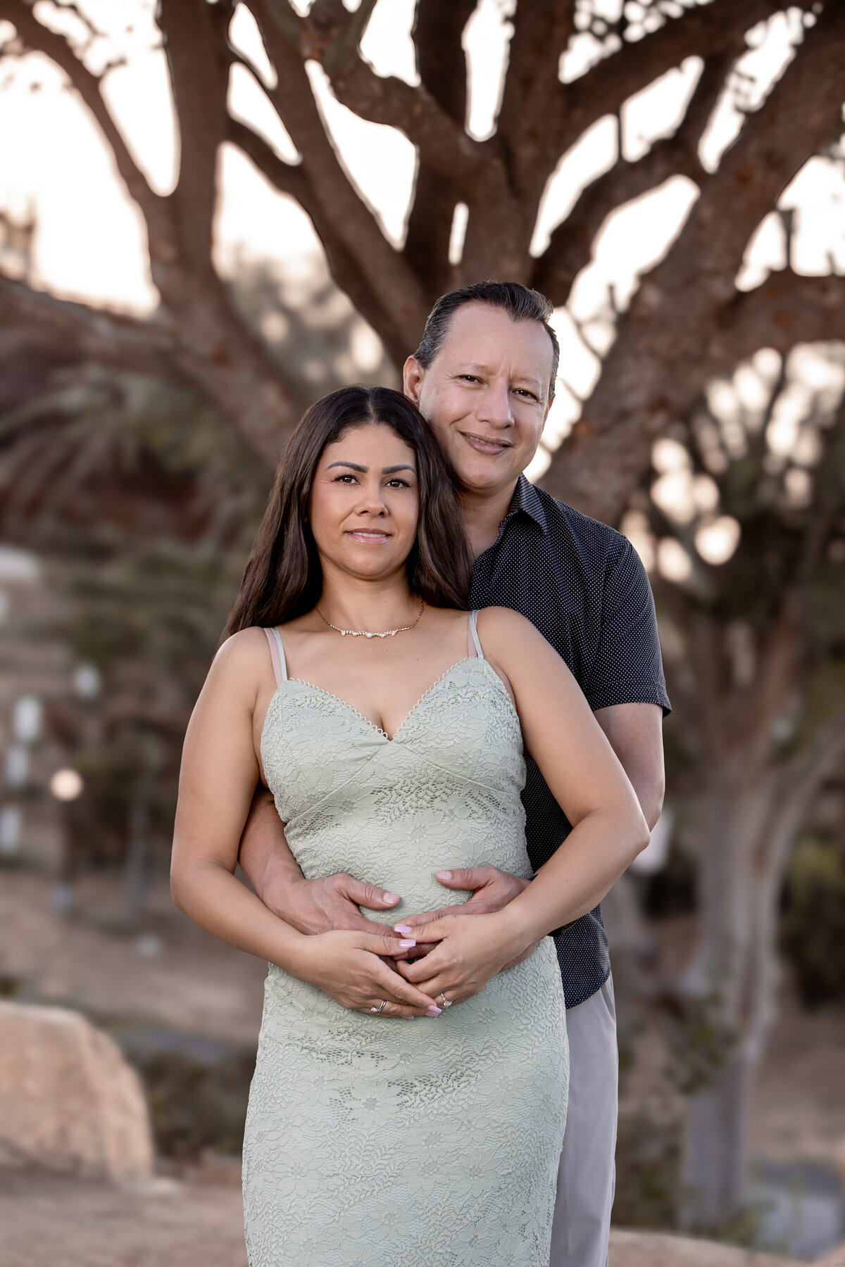 Riverside Scenic Engagement Wide Shot