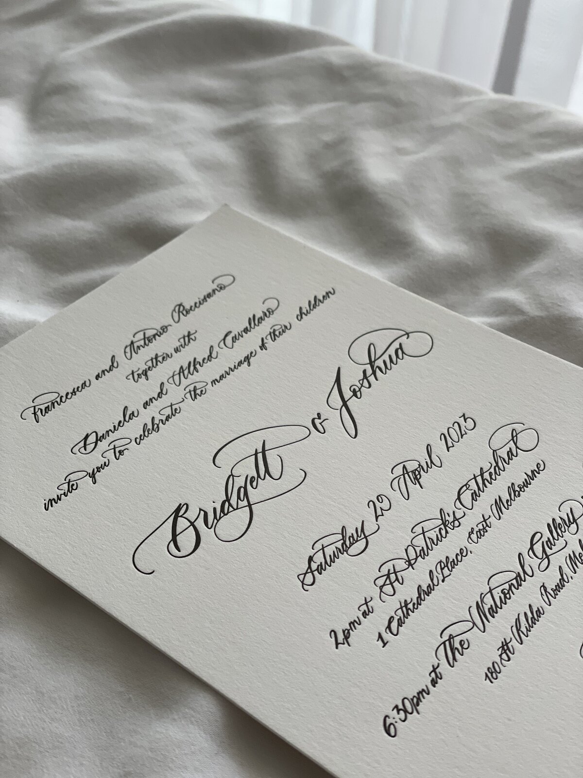 Calligraphy Services Melbourne