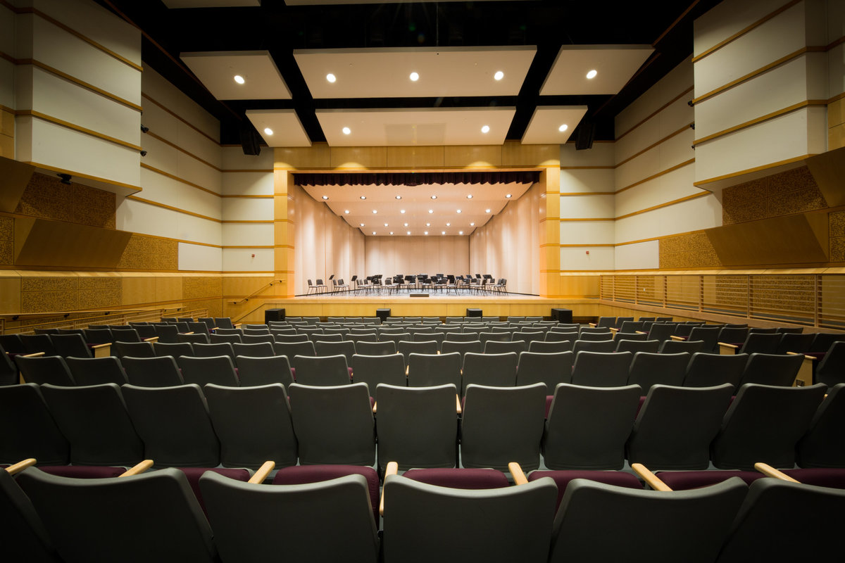 The MCL Grand's largest room is a fantastic theatre with phenomenal acoustics