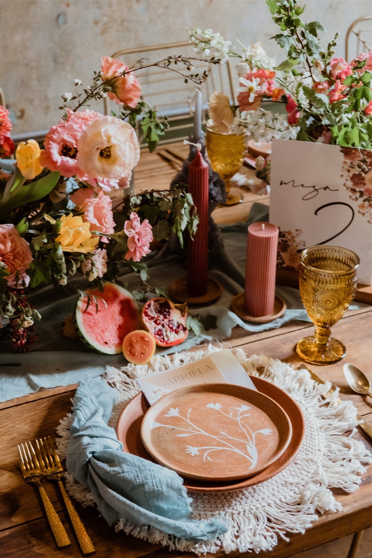 Los Cabos Wedding Floral Details