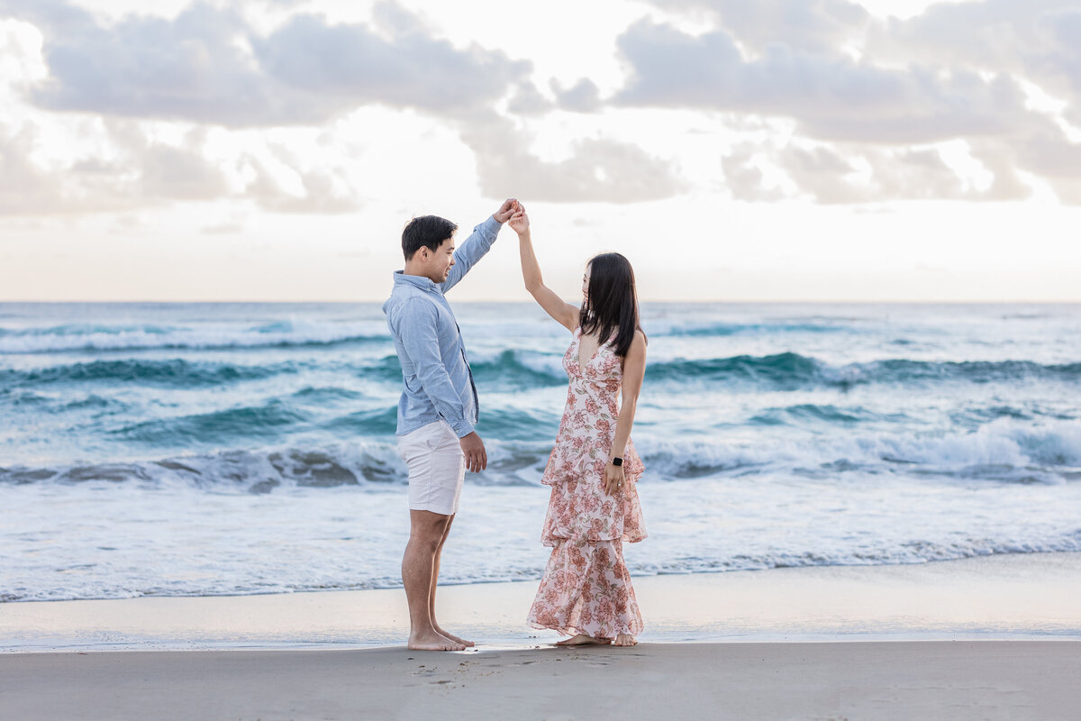 Engagement session broadbeach QLD