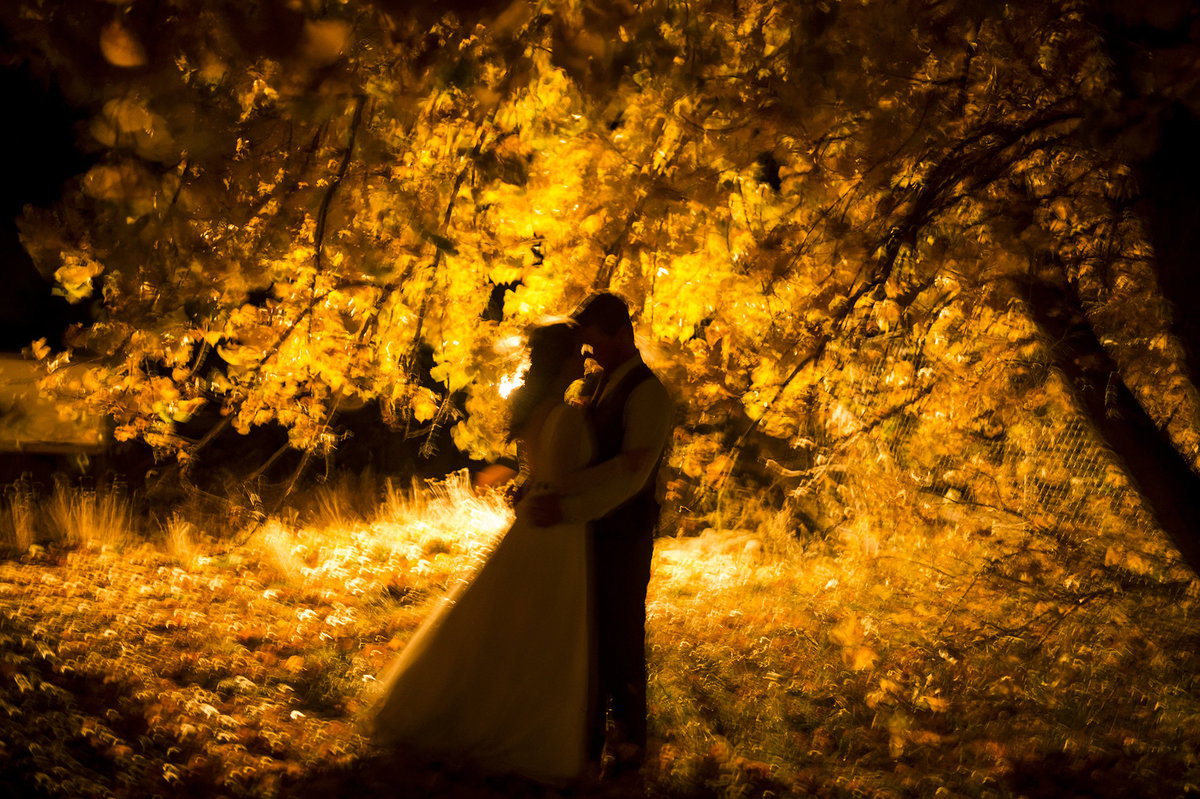Fall Wedding Photo