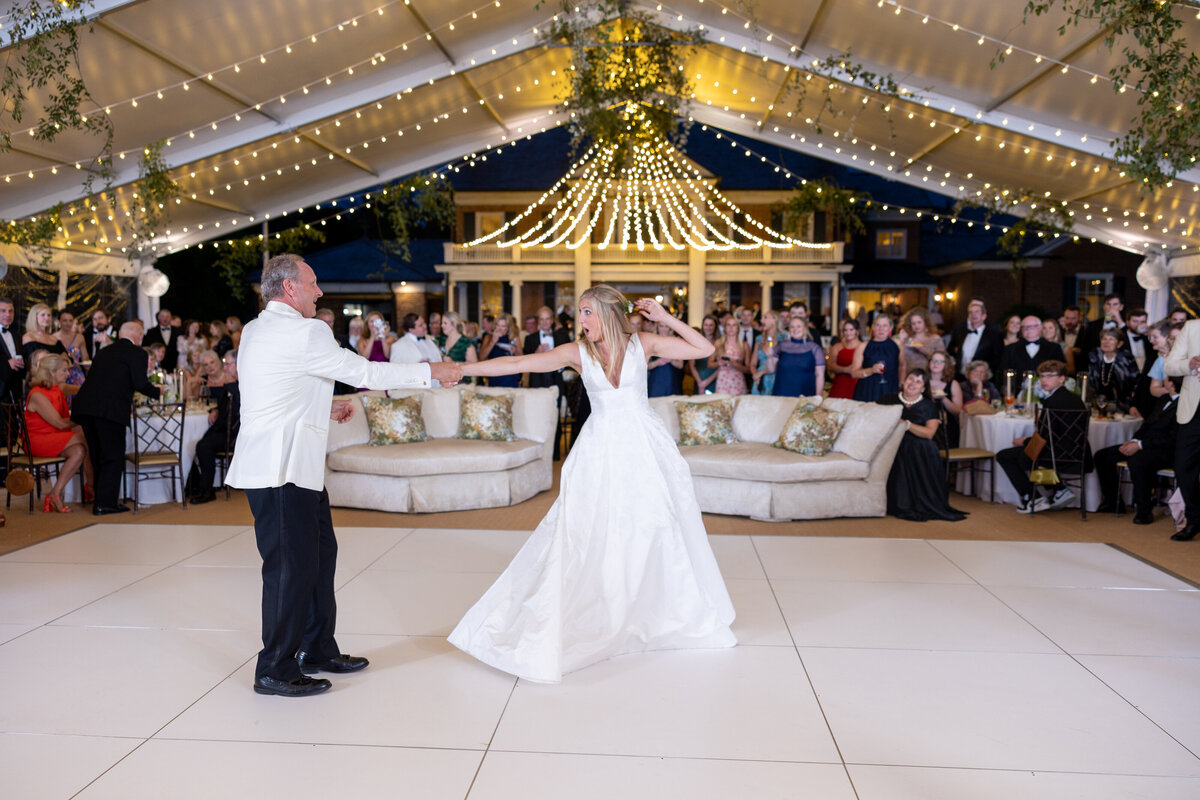 First Dance at Peachtree Golf Club Wedding