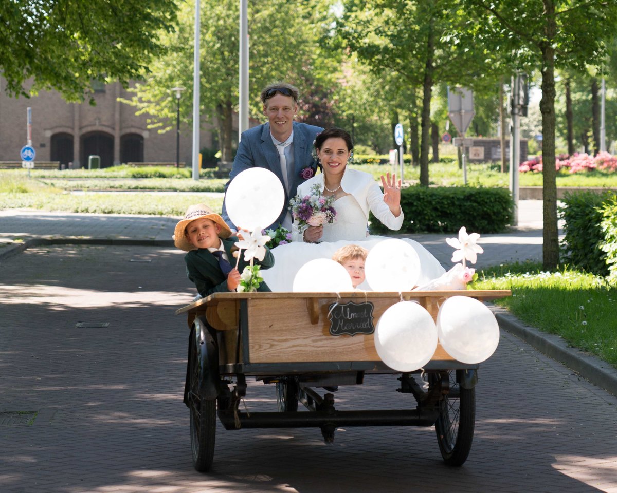 bruidsfotografie de bakfiets