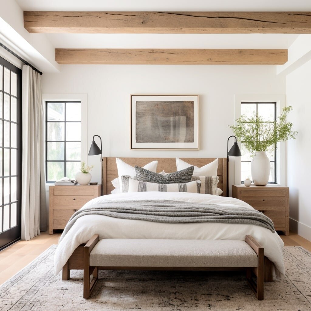 Cozy Organic Bedroom Interior Design - Modern Design Homes