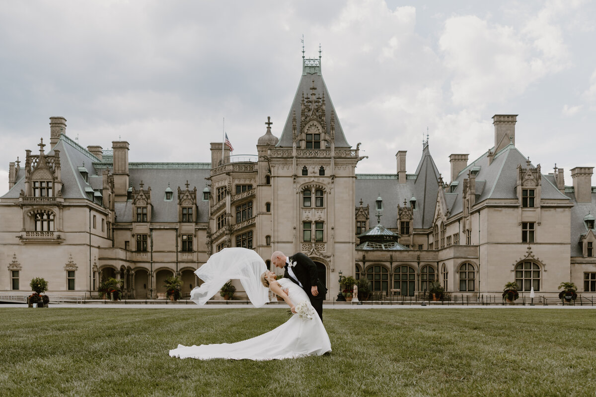Destination wedding at the Biltmore