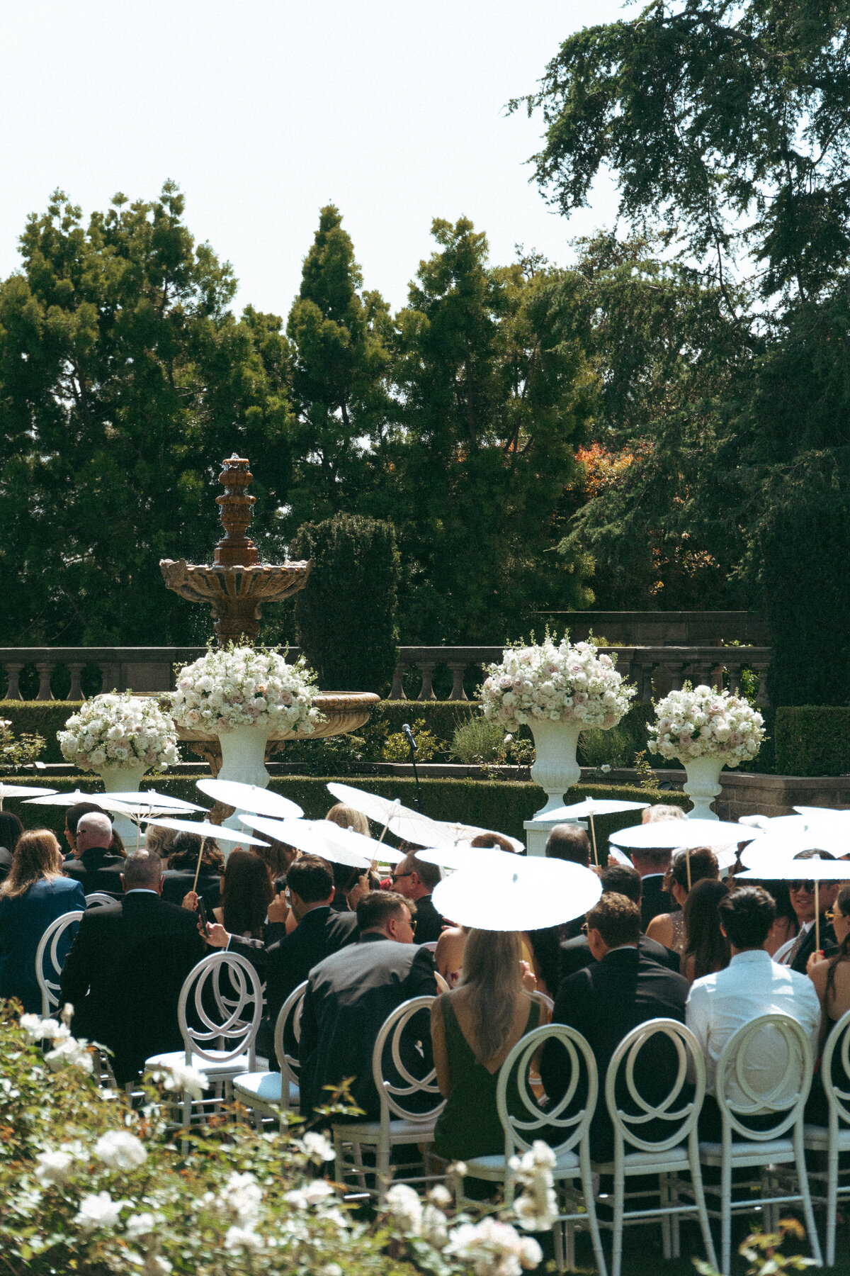 Luxury Beverly Hills California Wedding at Greystone Mansion and Gardens