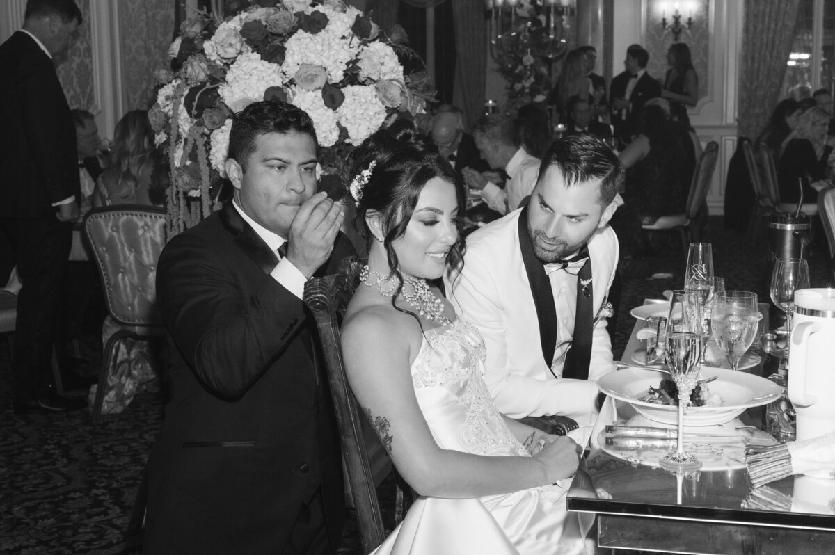 wedding reception at the pleasantdale chateau in north jersey photos by the best photographer suess moments
