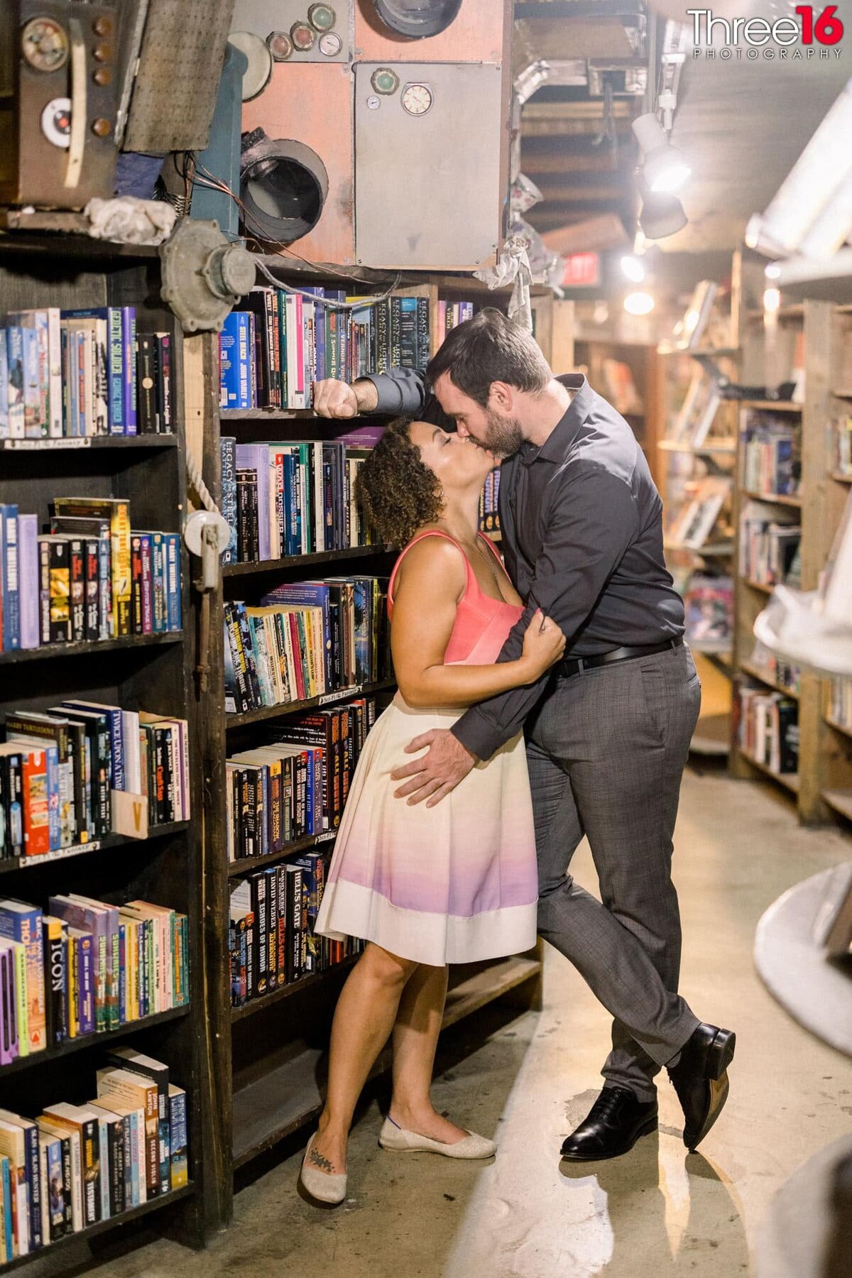 The Last Bookstore Engagement Photos-1006