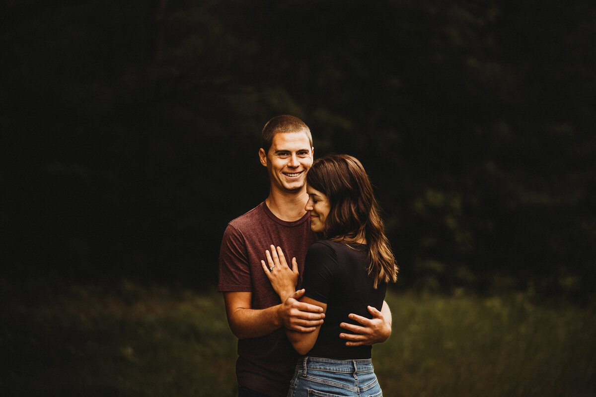 cute engagement session