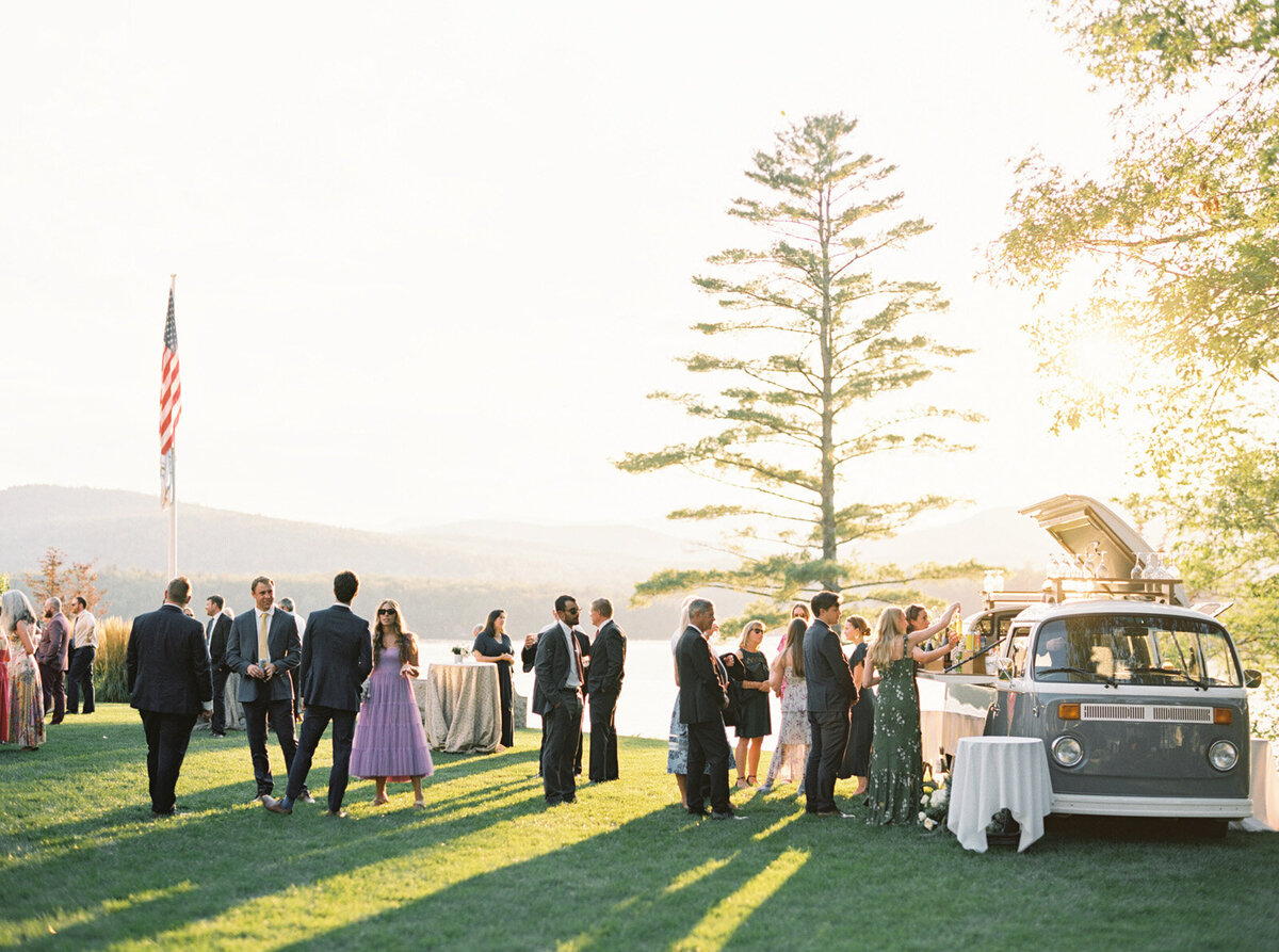 Immersive and Luxury Private Estate and Tented Wedding with Blue, Green and White Color Palette-16
