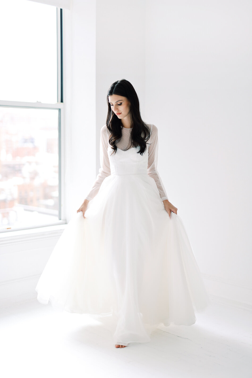 Stylish Bridal Editorial Photography for a New York City Brand 9