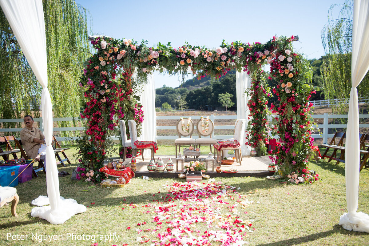 Wedding at Saddlerock Ranch, Malibu