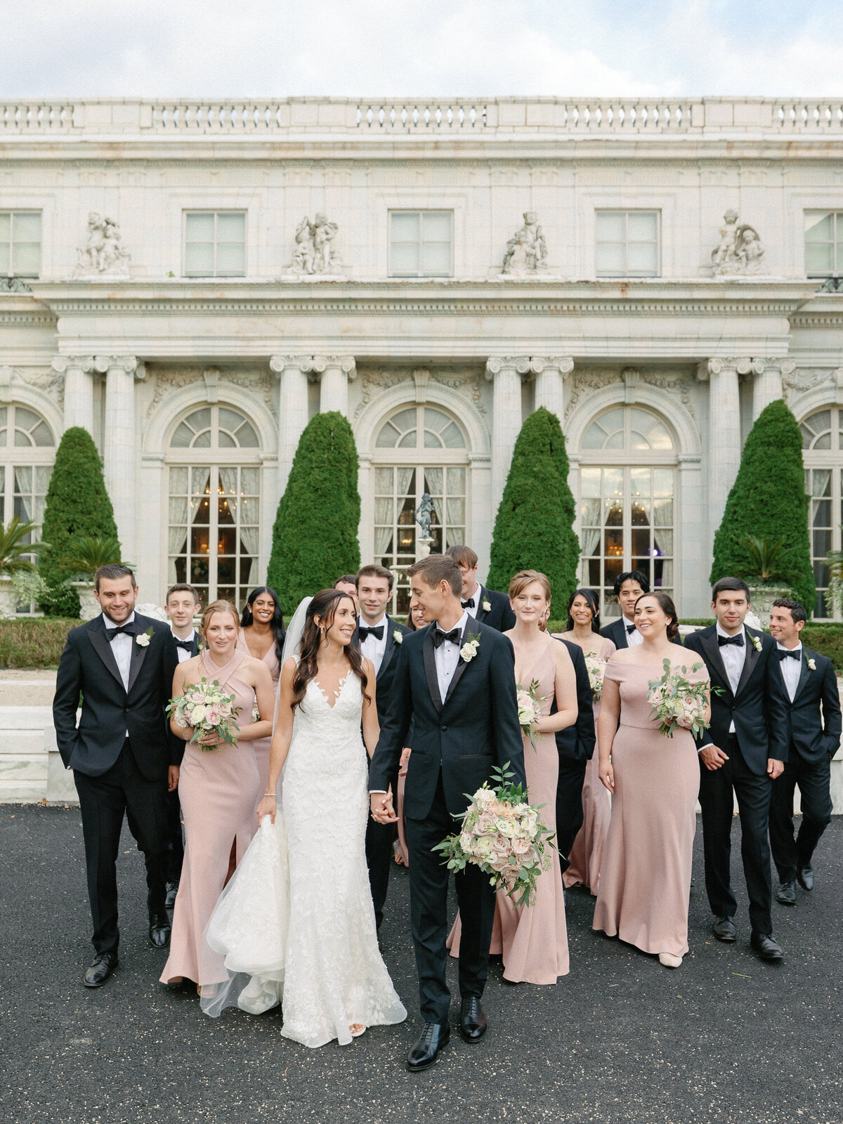Rosecliff Mansion Newport RI Wedding Photos-Halie Child Photography-181