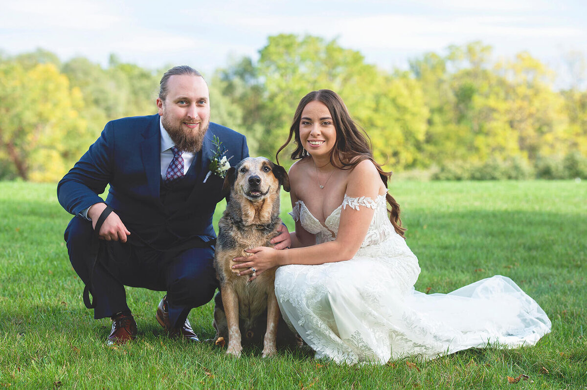 The Pavilion at Orchard Ridge Farms Wedding