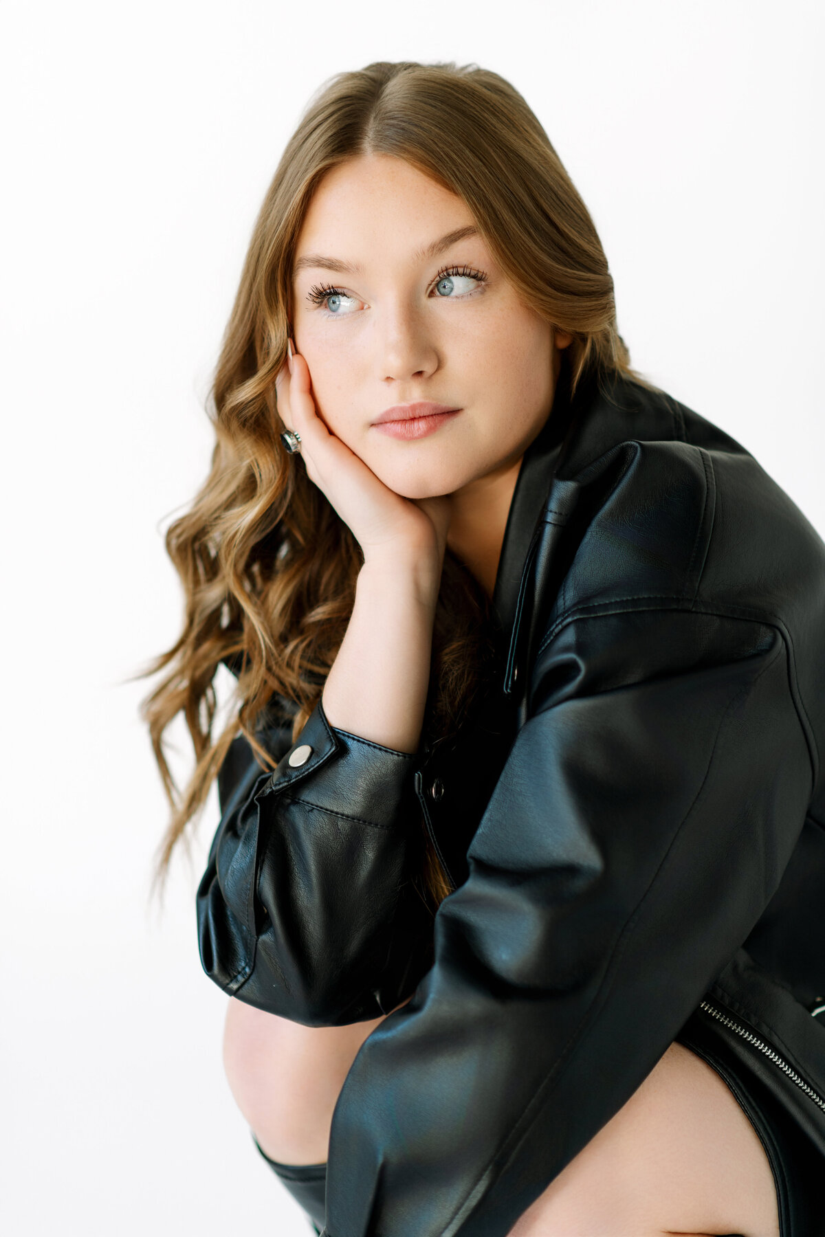 Kansas City Senior Pictures at a studio