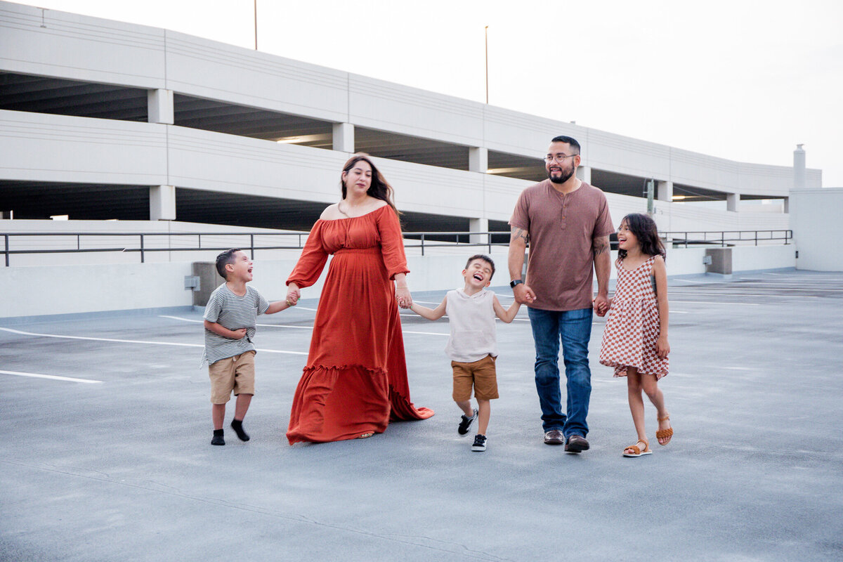 family photography at the park