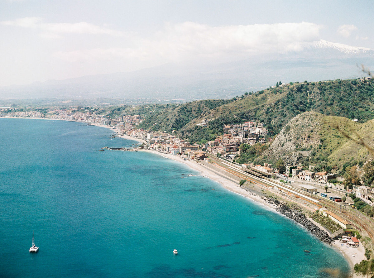 View of Giardini Naxos