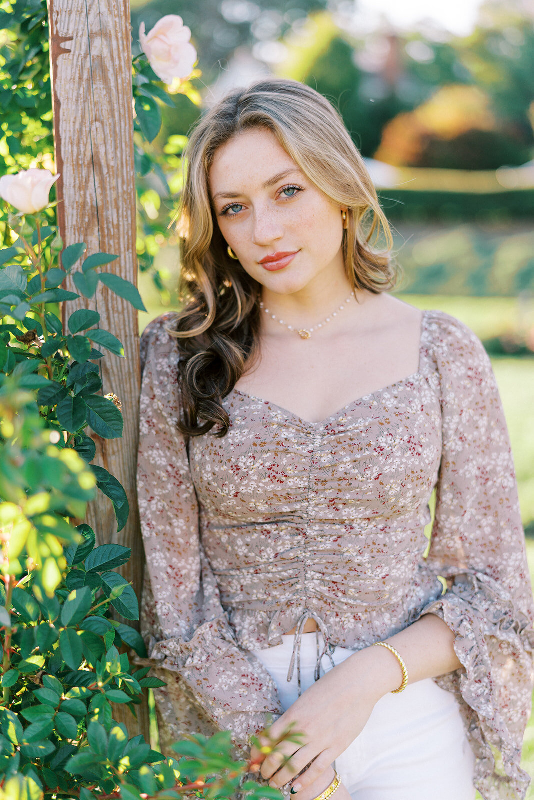 Aubrey Allentown Rose Garden Senior Pictures-02921