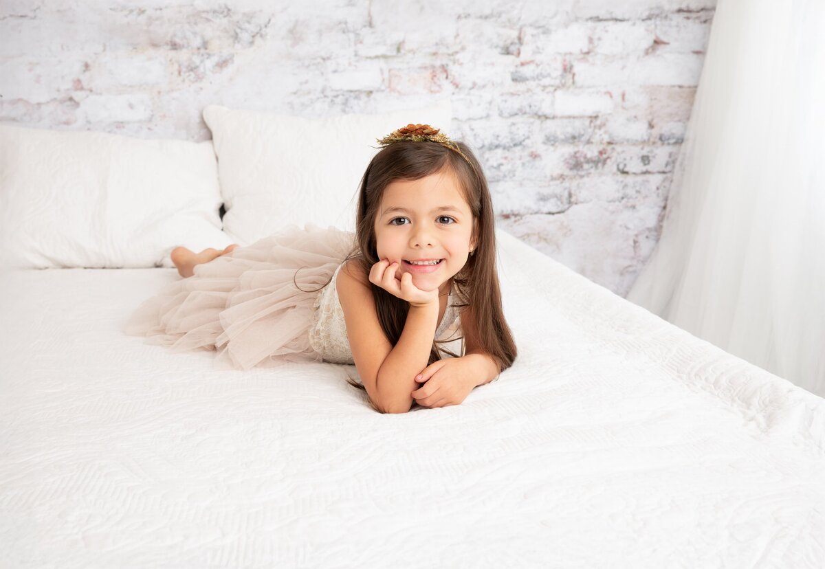 Timeless Studio Photos of an 8-Year-Old Girl | Kids Portrait Photographer in Arizona