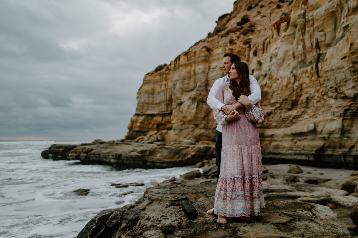 San Diego beach couples session-3