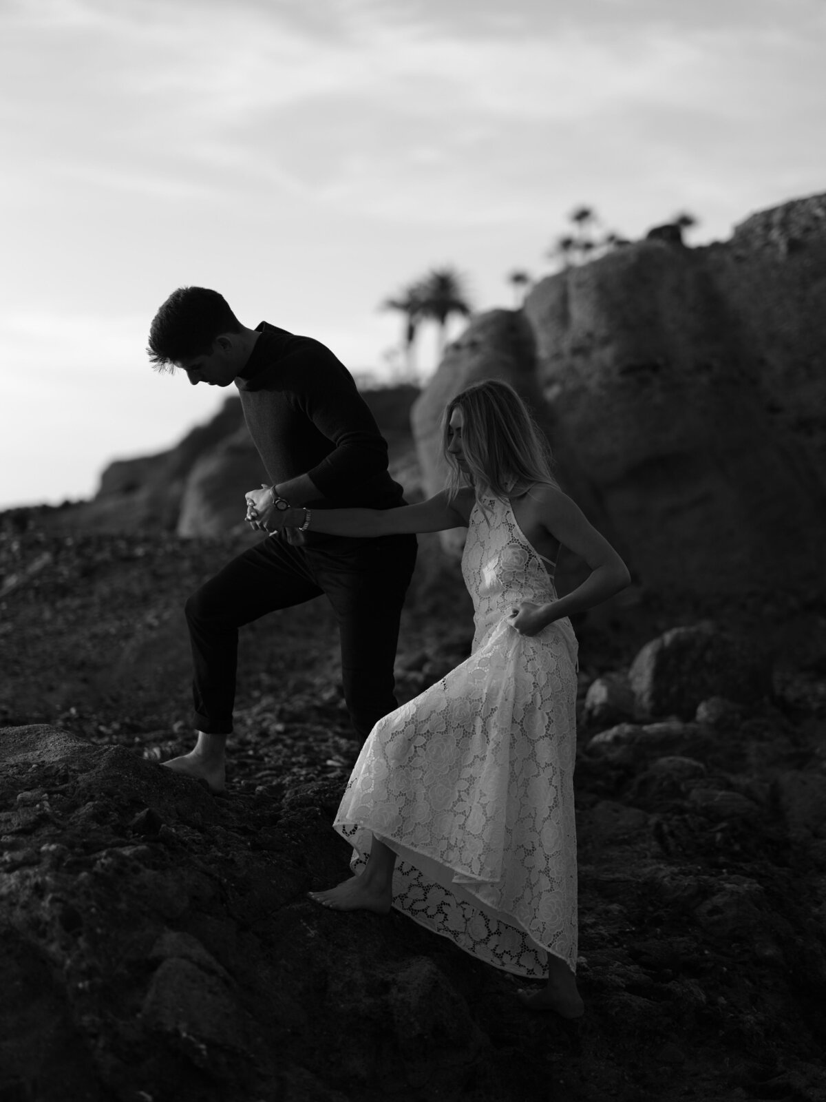 Candid shot at treasure island Laguna Beach