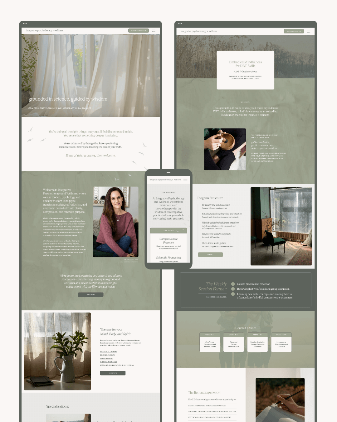 Full Page Desktop Mockups