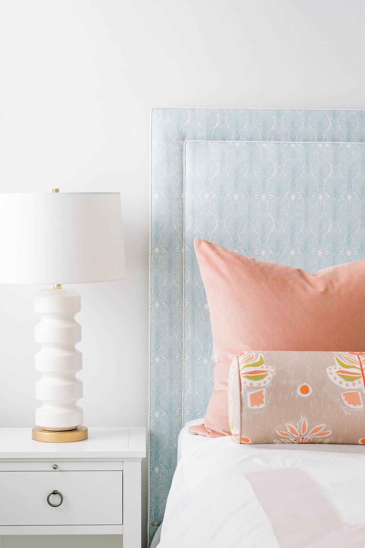oyster creek studios galveston beach remodel pink and blue bed