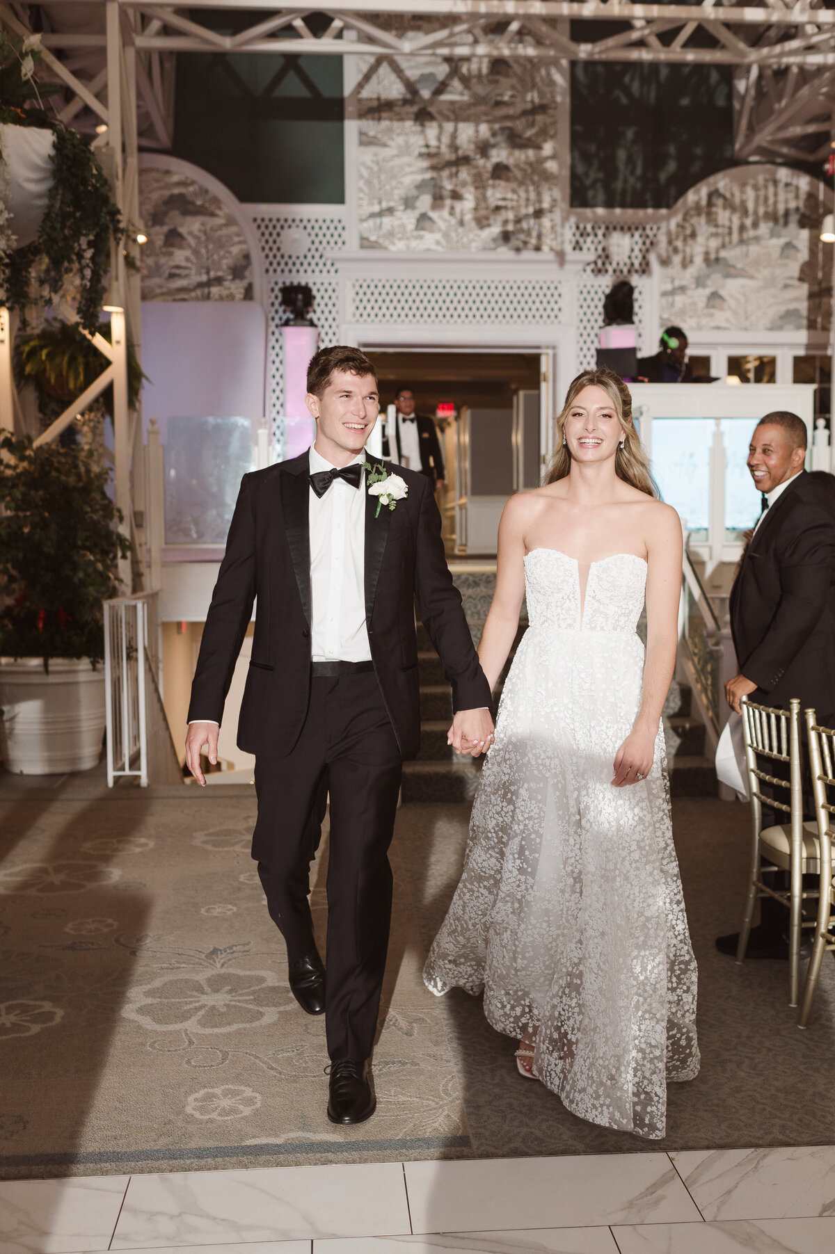 dreamy wedding photos at the madison hotel conservatory NJ