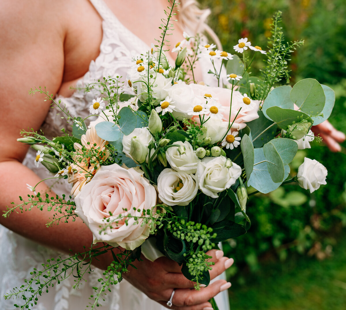 Wedding bouquet, wild flowers