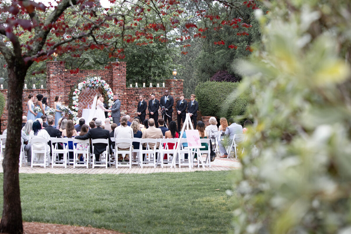Atlanta-Wedding-Ceremony-Carl-House-Outdoor-Garden-Vow