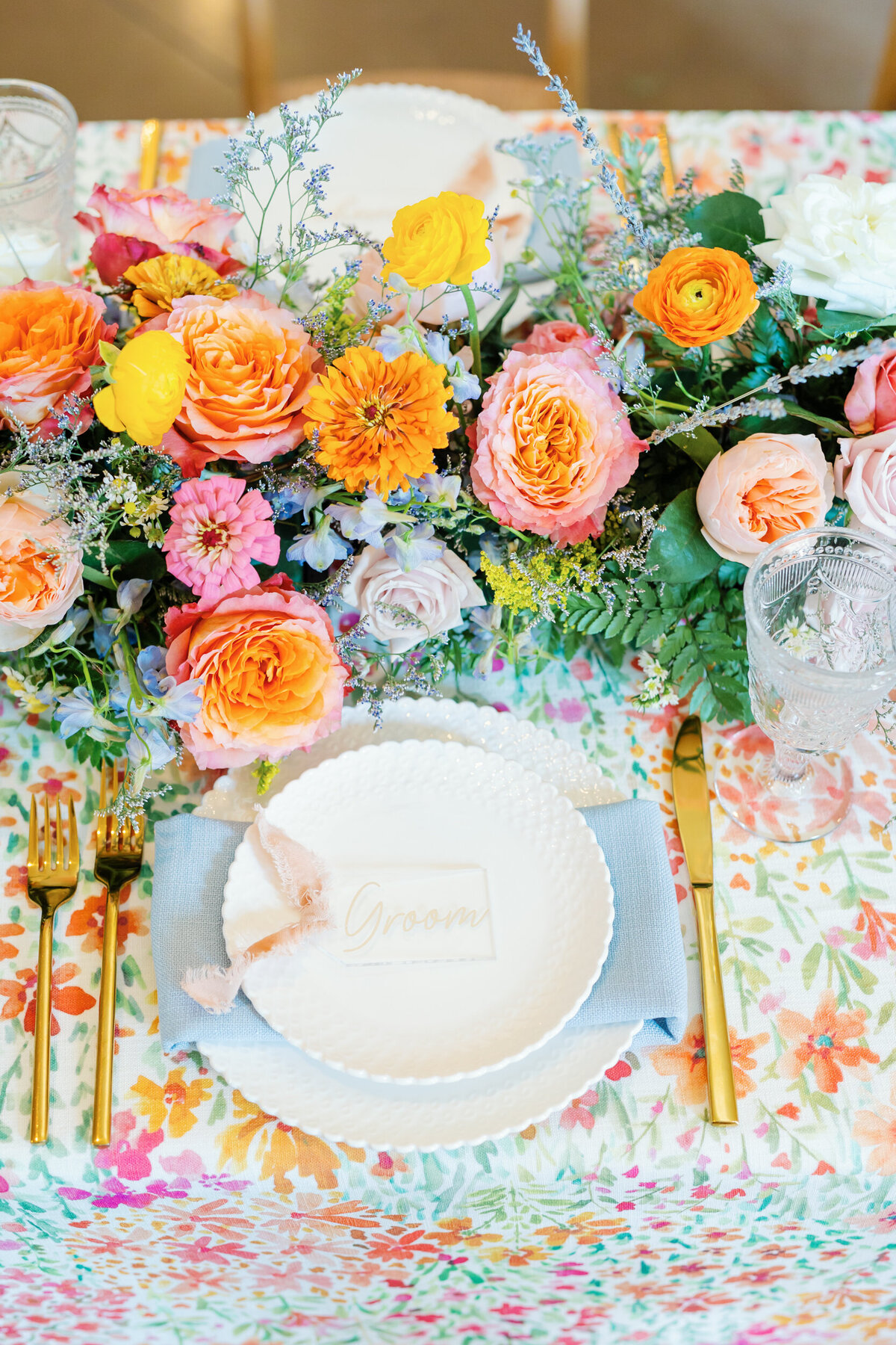 Summer Color Bella Donna Wedding - Tulsa Wedding Photographer-24