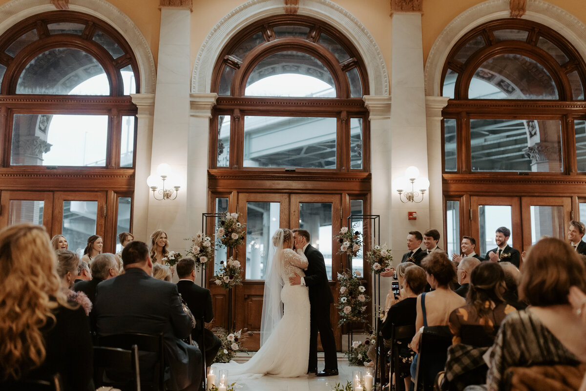 Wedding Ceremony Photos by Richmond VA wedding and elopement photographer