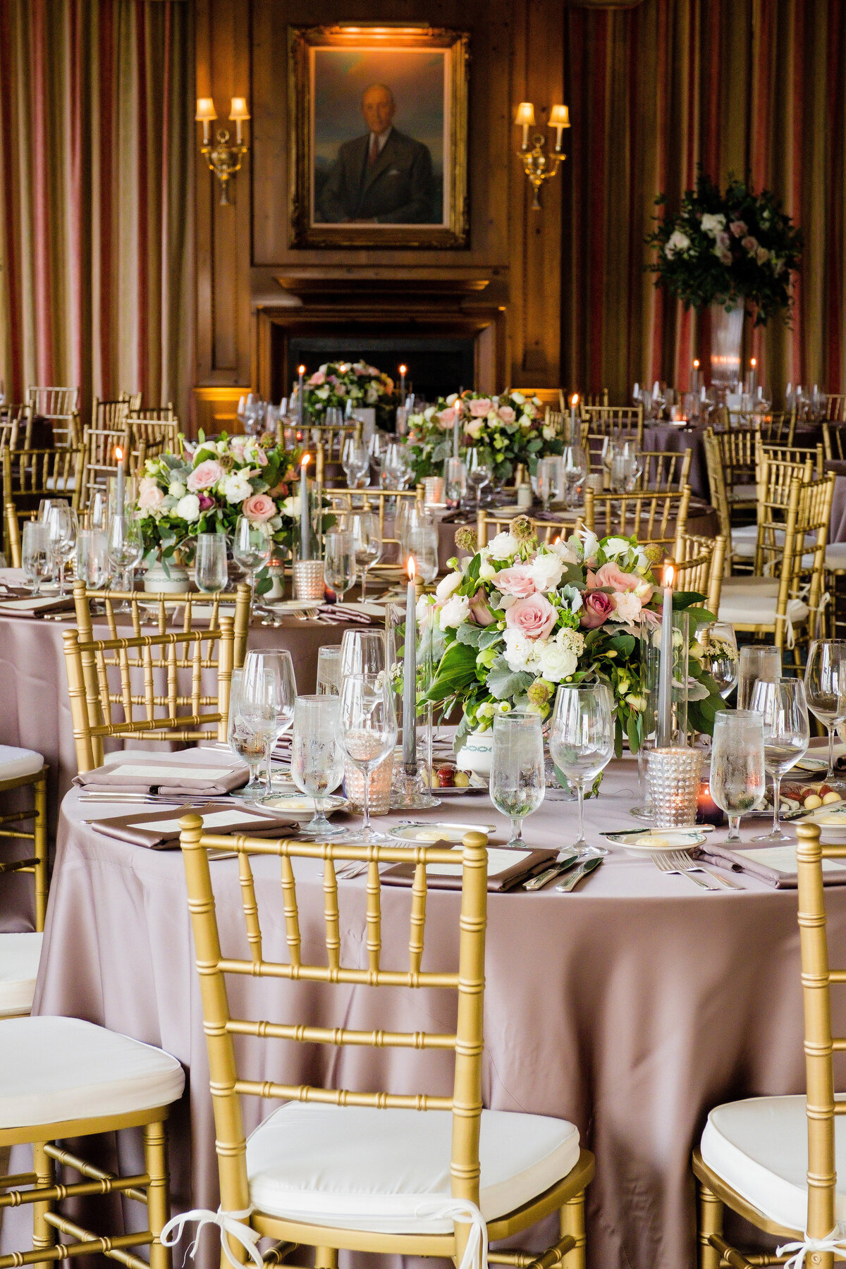 Wedding reception at the Allegheny Country Club in Sewickley