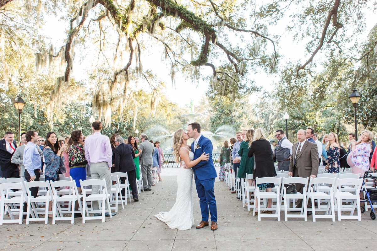 forsyth park fountain ceremony