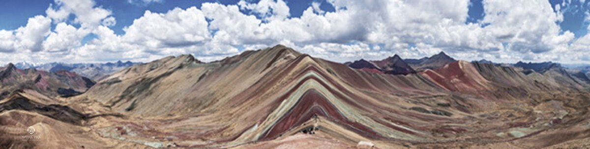 Rainbow Mountain panoramic