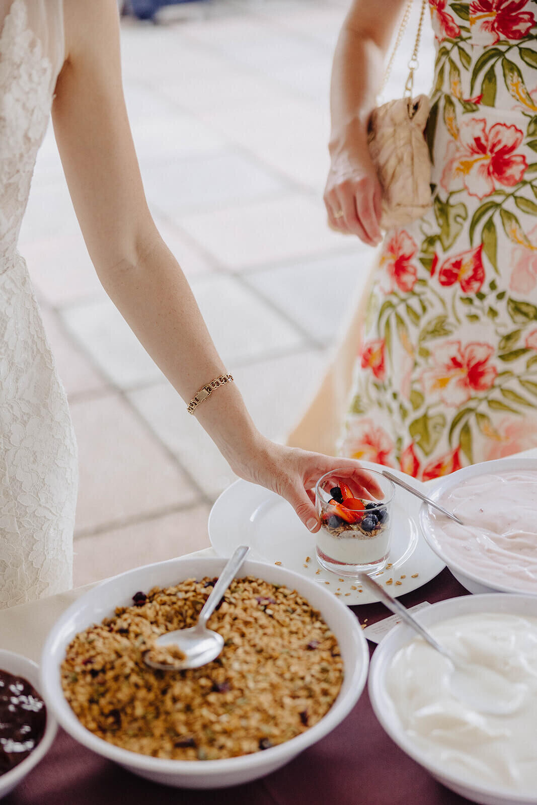 wedding desserts at Cornell University wedding