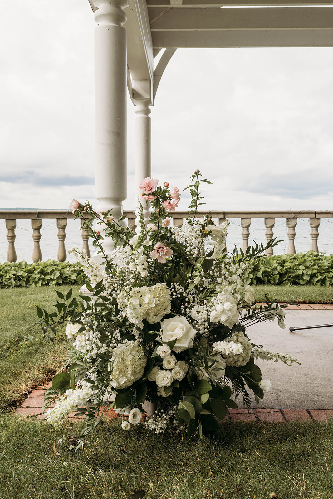 Red Pine Point Indian River Michigan Intimate Wedding Details K. E. Rogers Photography-98