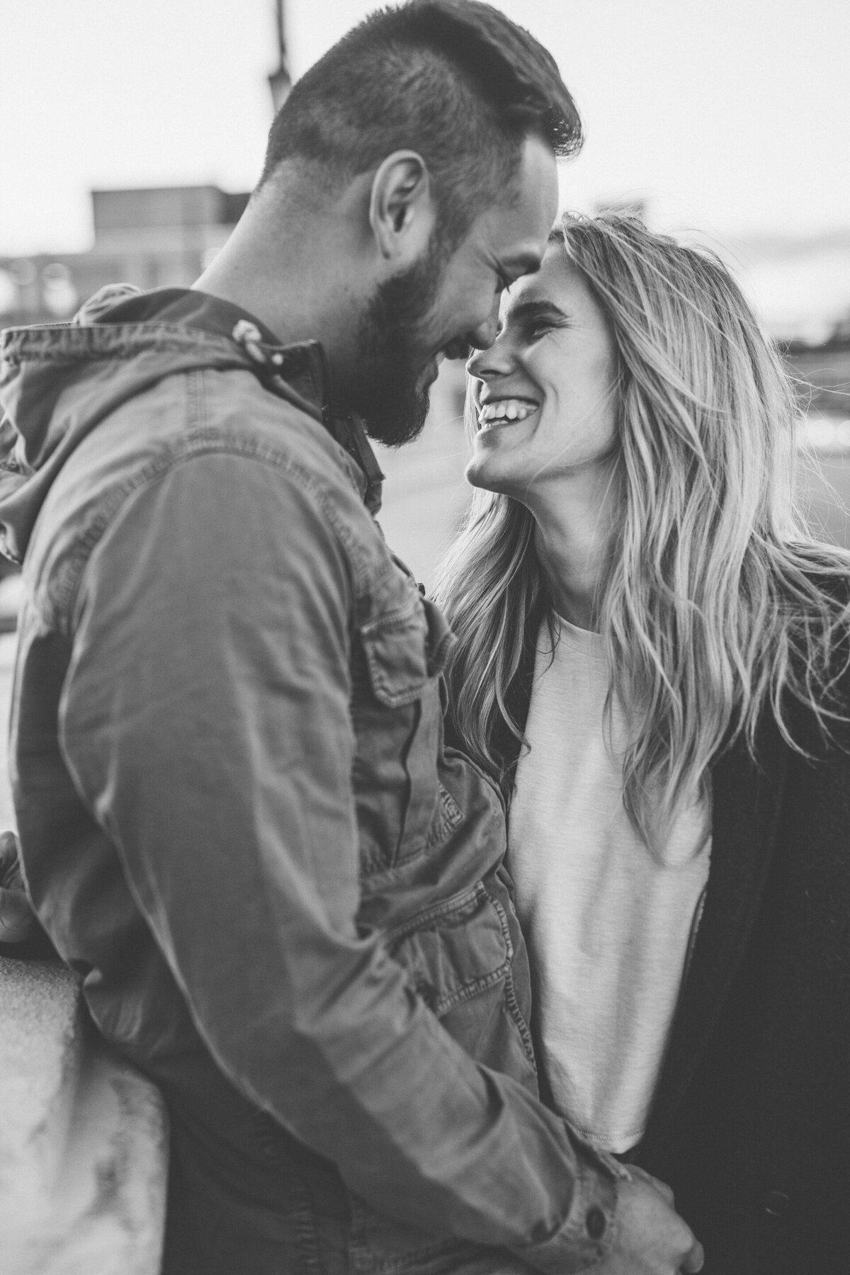 Downtown Los Angeles Engagement Photos-29