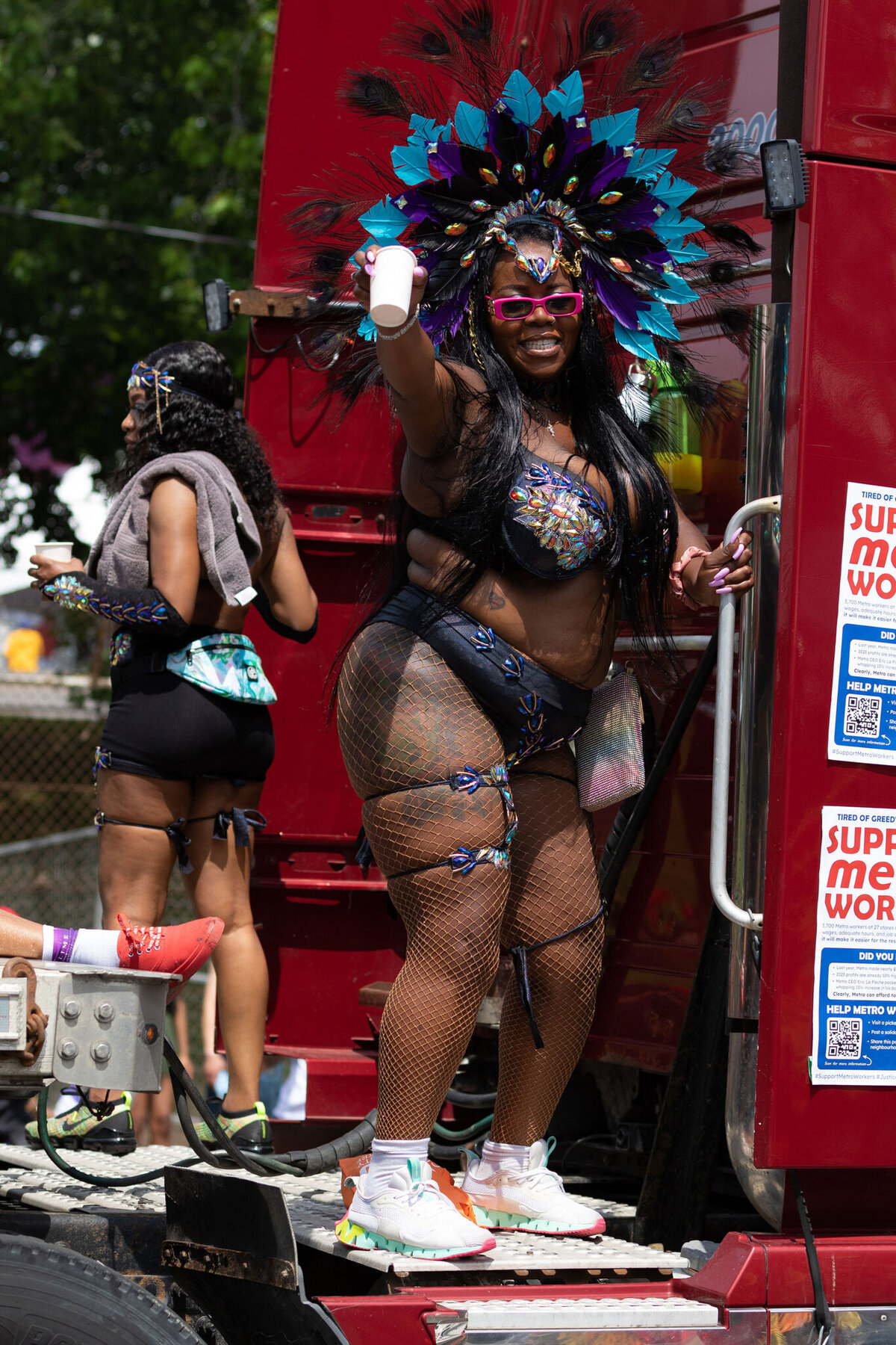 Photos of Masqueraders from Toronto Carnival 2023 - Sunlime Mas Band - Medium Band of The Year 2023-165