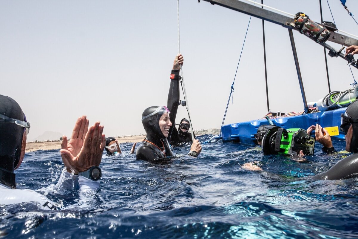Ilaria Bosi Competition freediving