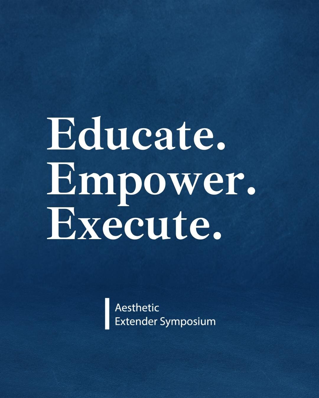 Educate. Empower. Execute